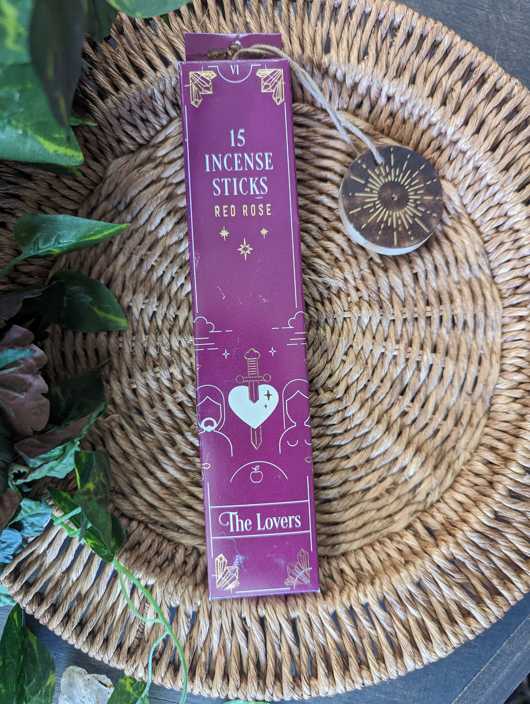 The Lovers - Red Rose Incense Sticks
