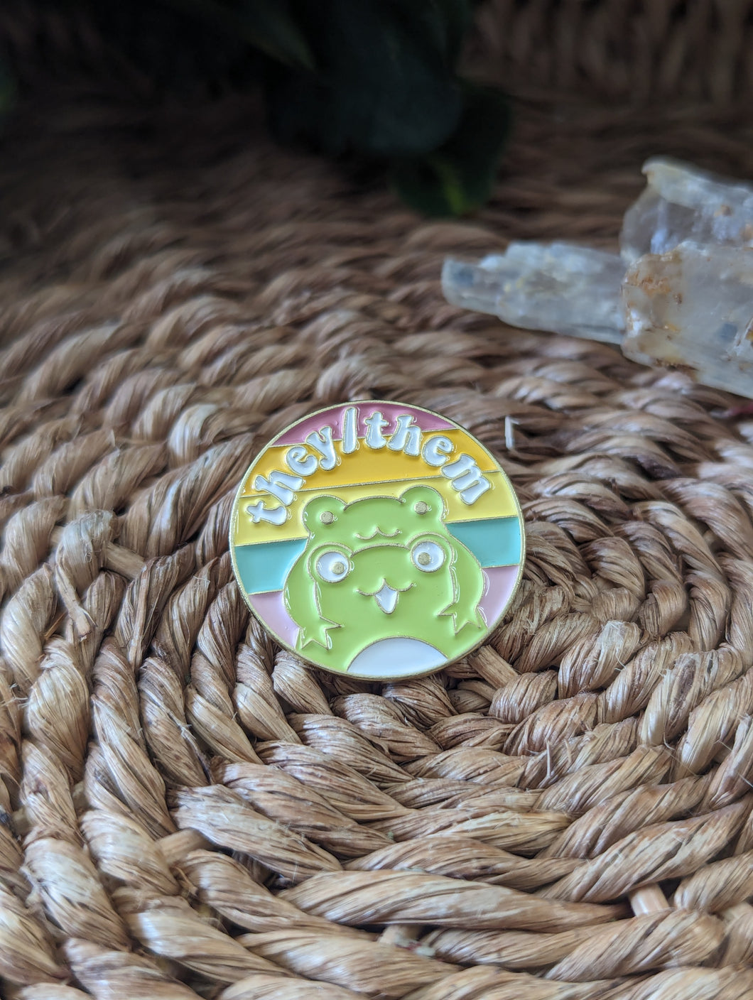 They/Them Pin