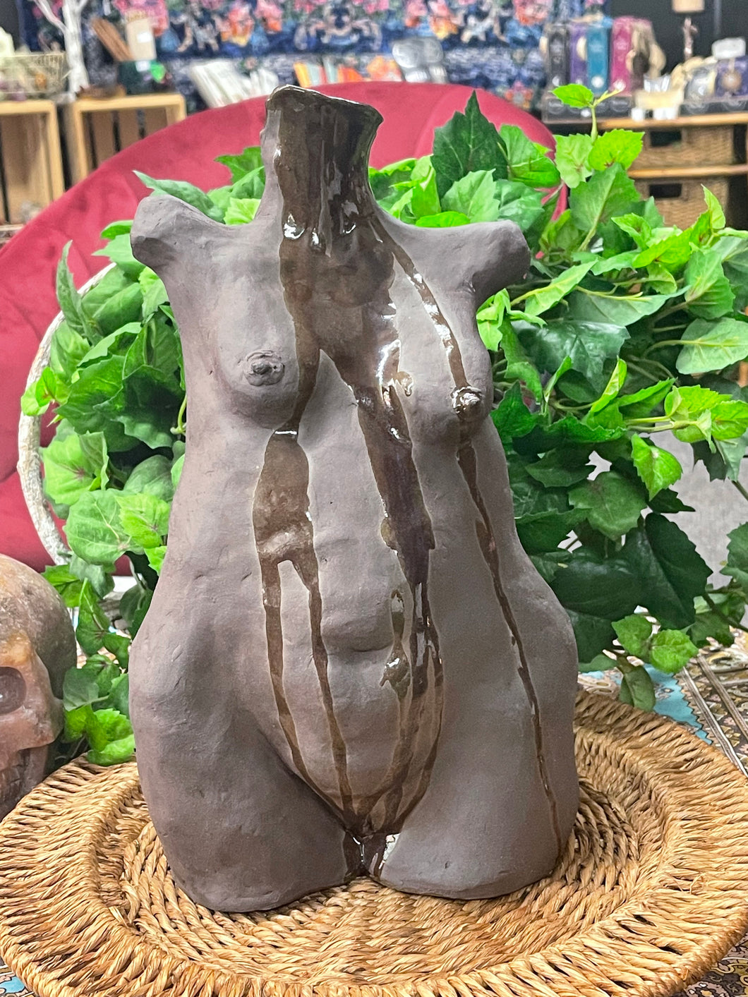 Live Free Lady Body Vase