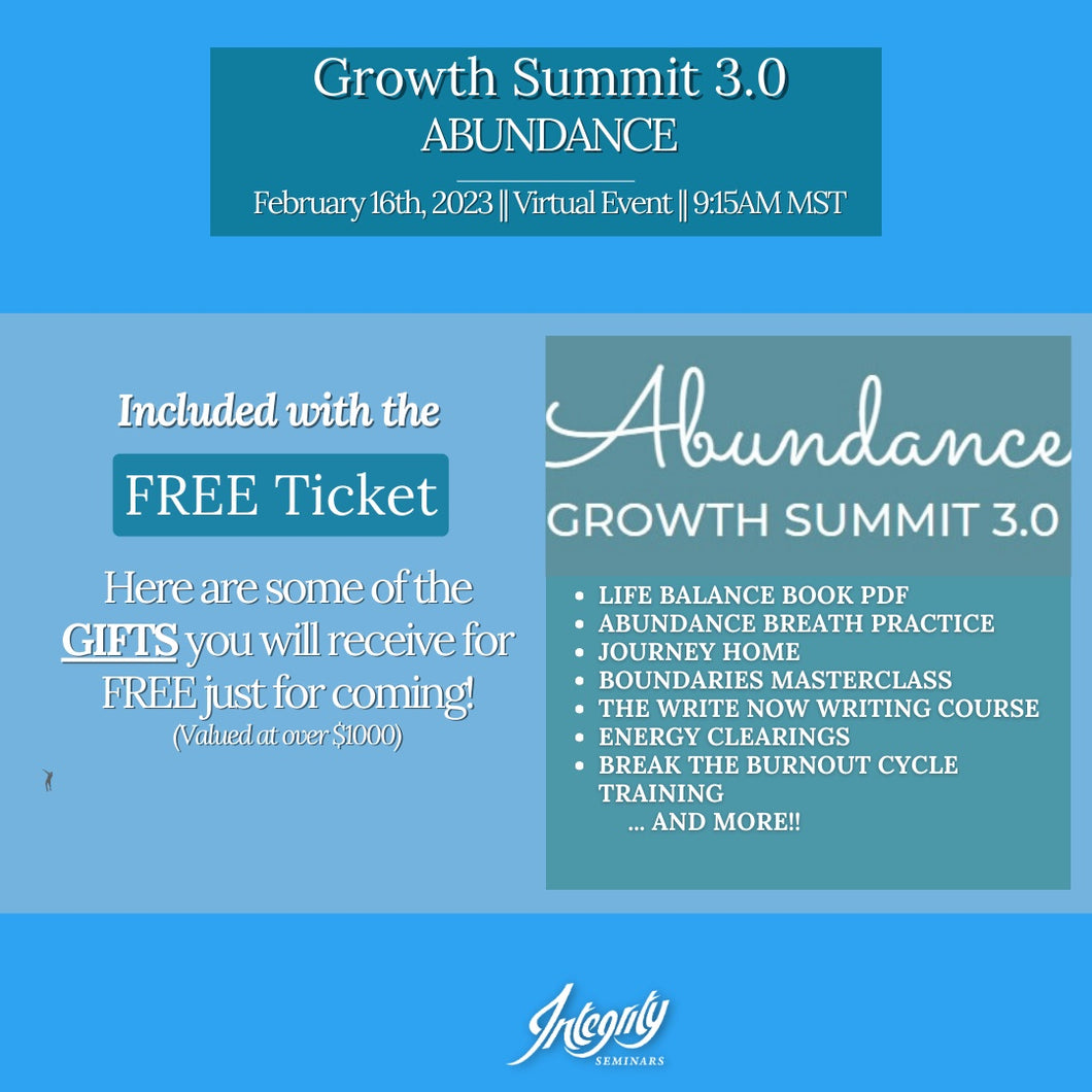 Integrity Seminars Growth Summit
